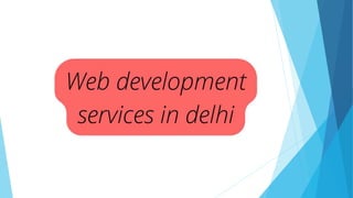 Web development services in delhi