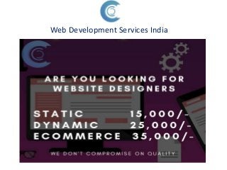 Web Development Services India
 