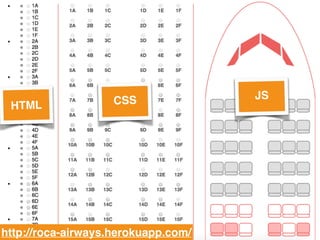 HTML CSS JS
http://roca-airways.herokuapp.com/
 