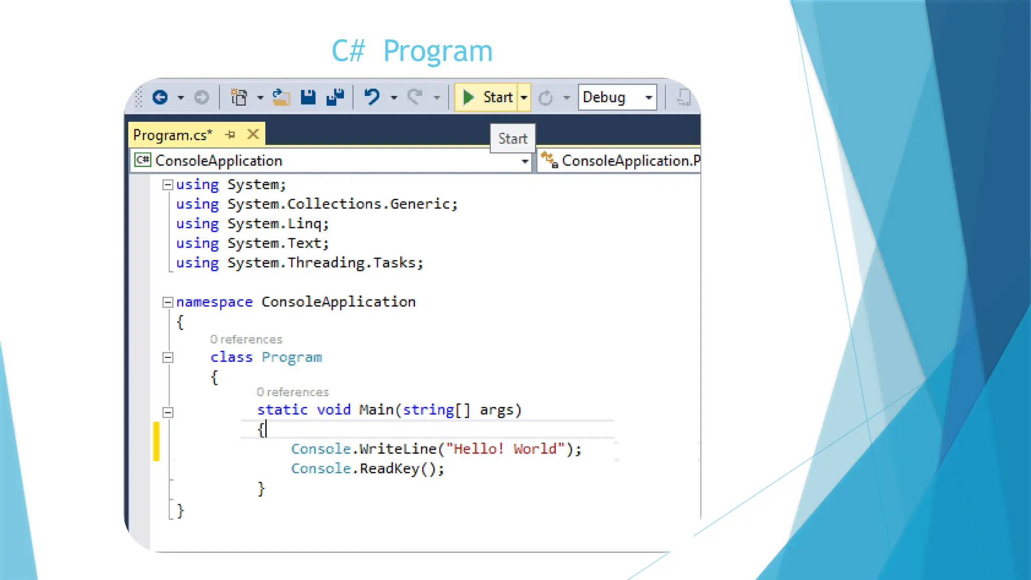 C# Program
 
