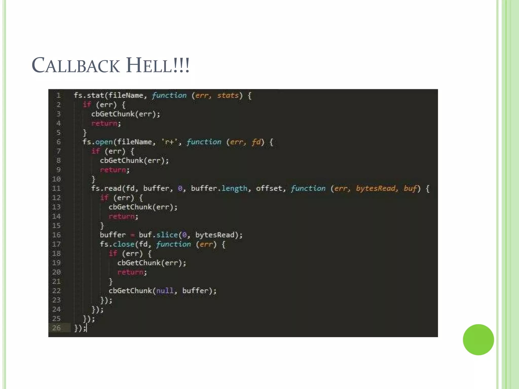 CALLBACK HELL!!!