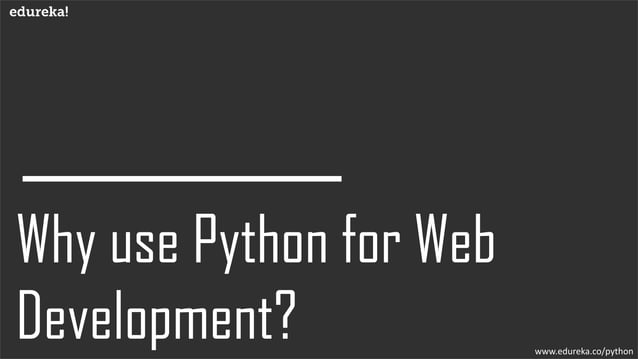 Python Web Development Tutorial | Web Development Using Django ...