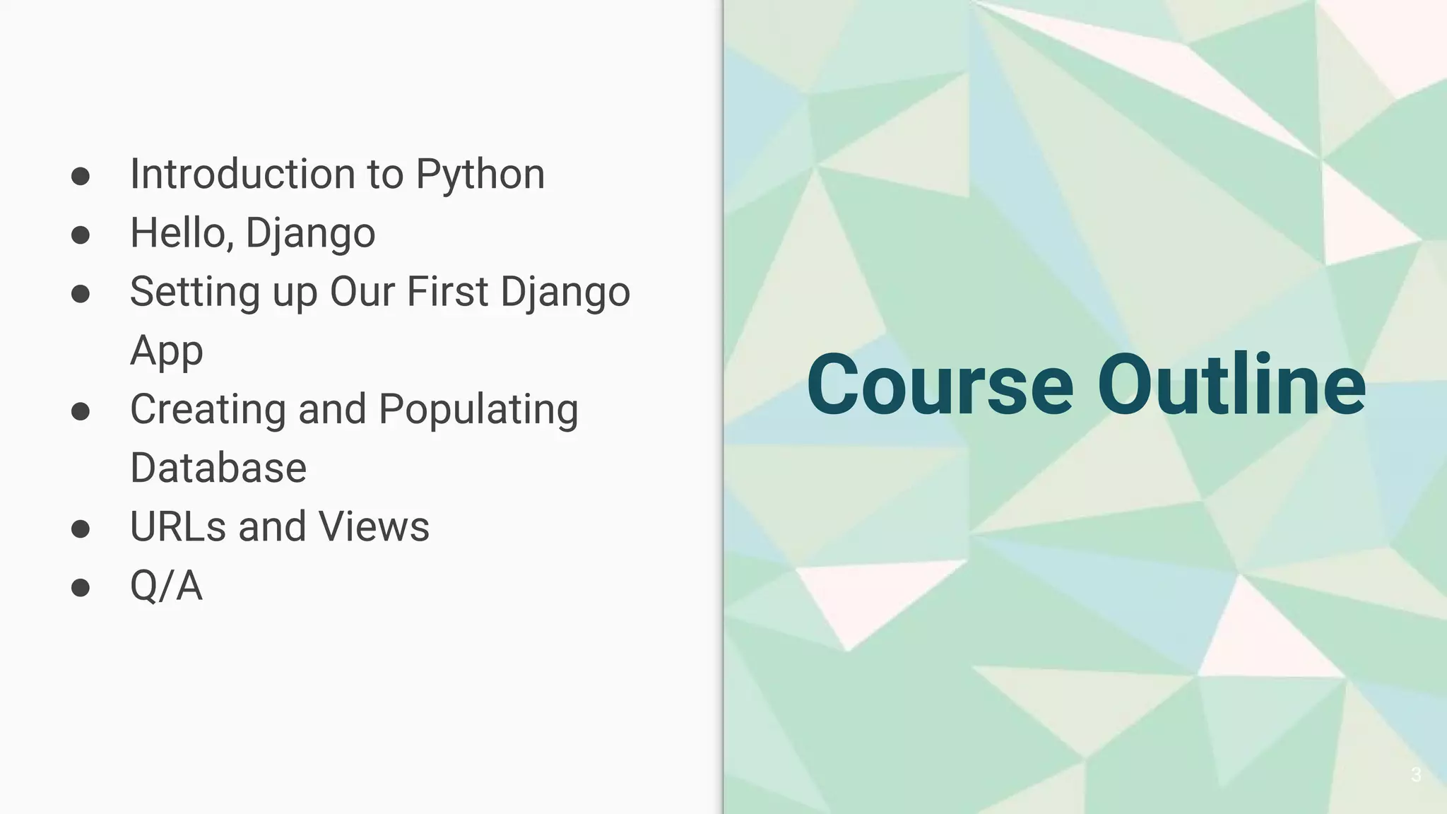 Intro to Web Development Using Python and Django | PPT