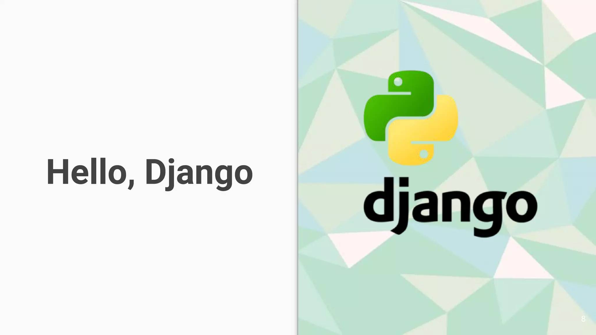 Intro to Web Development Using Python and Django | PPT