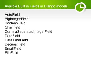 Web development with django - Basics Presentation | PPTX