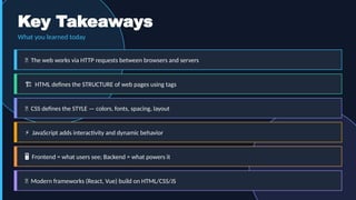WebDev_HTML_CSS_Presentation.pptx. Every person could learn css | PPTX
