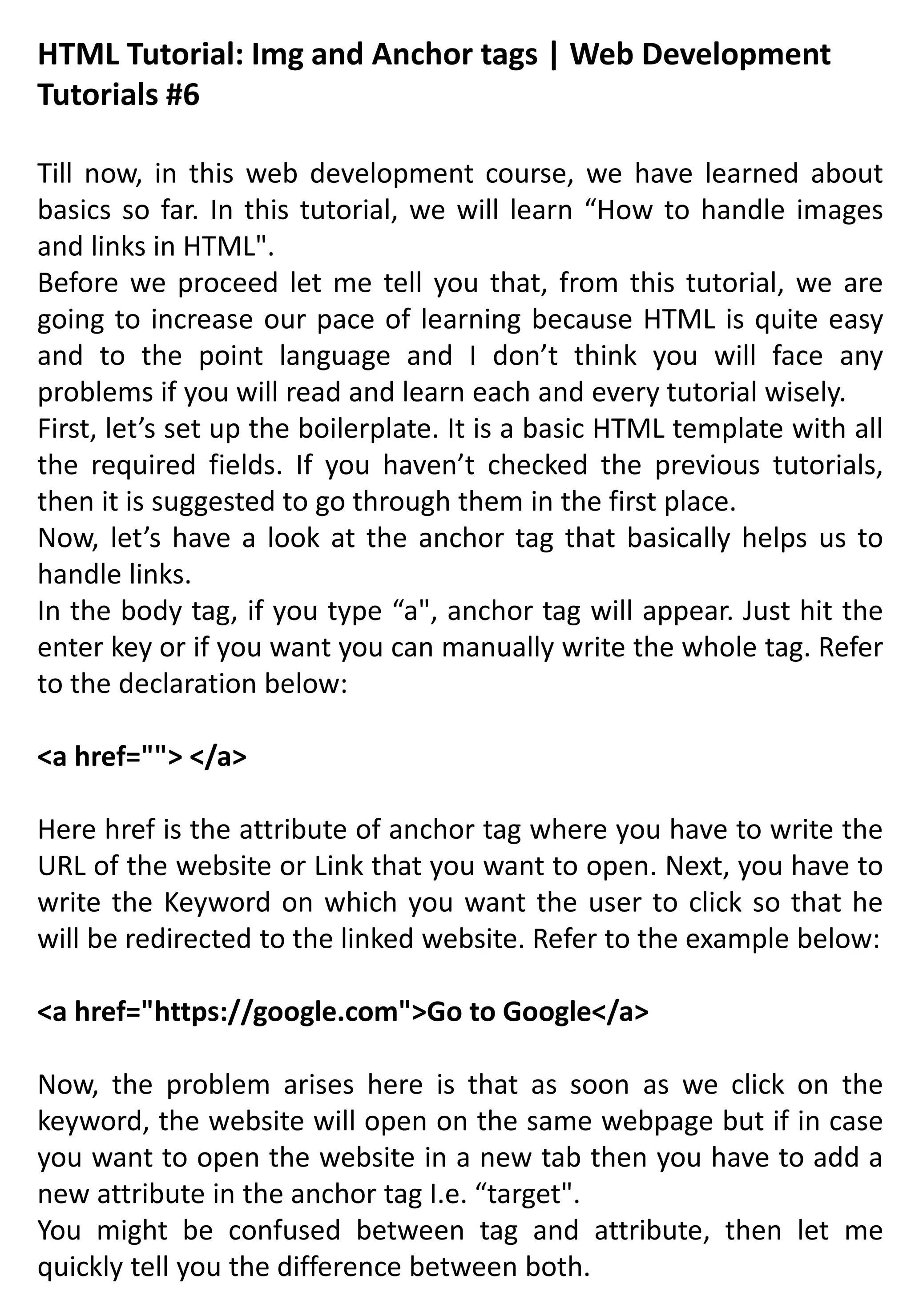 INTRODUCTIONS OF HTML