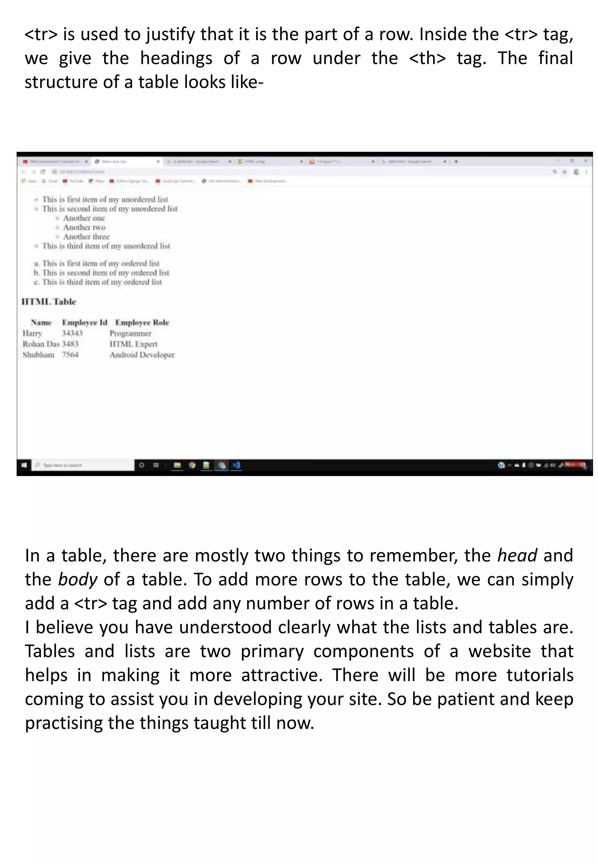 INTRODUCTIONS OF HTML