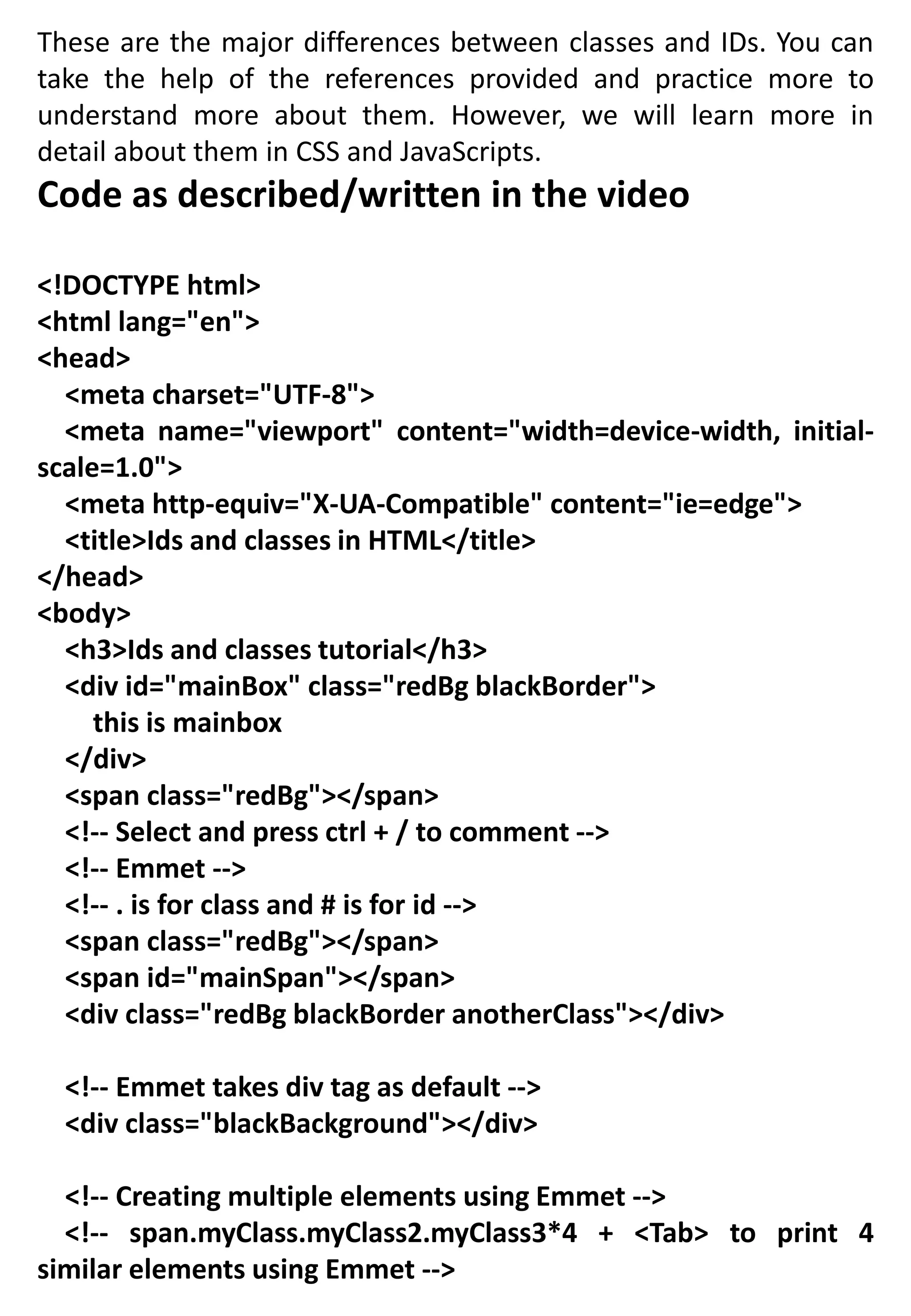 INTRODUCTIONS OF HTML
