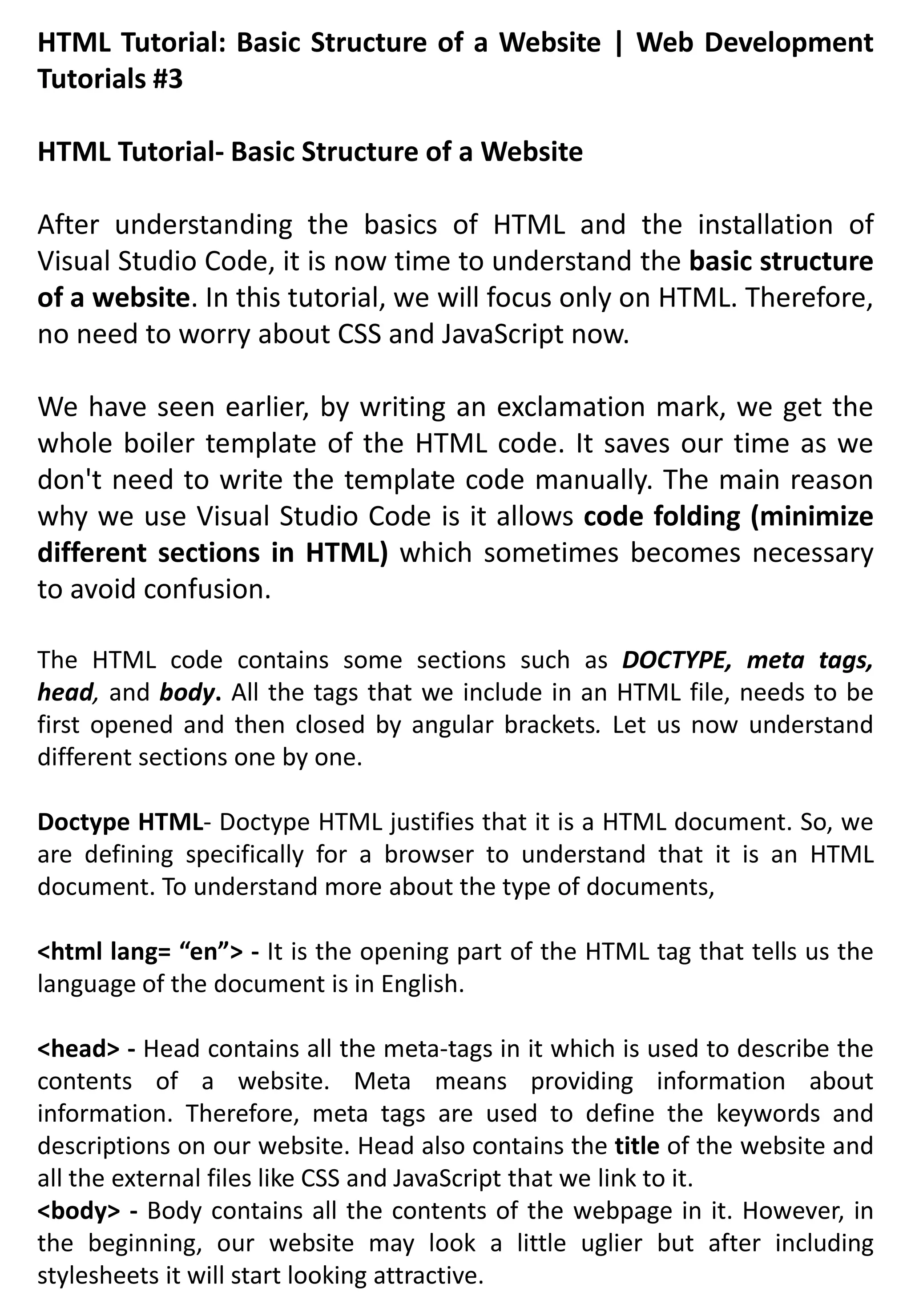 INTRODUCTIONS OF HTML