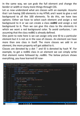 INTRODUCTIONS OF HTML