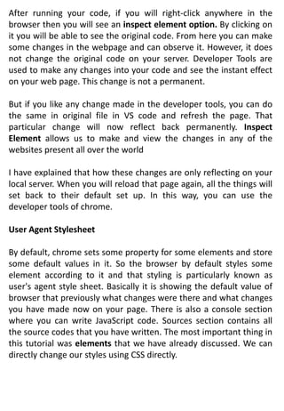 INTRODUCTIONS OF CSS