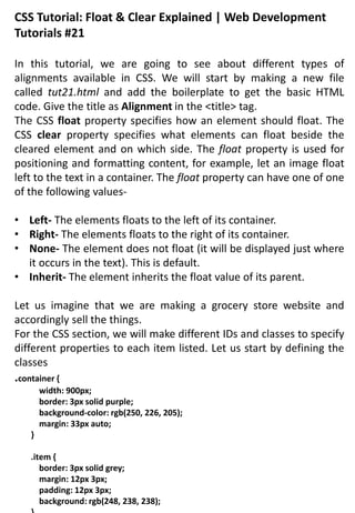 INTRODUCTIONS OF CSS