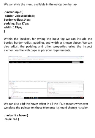 INTRODUCTIONS OF CSS