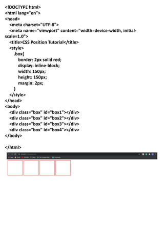 INTRODUCTIONS OF CSS