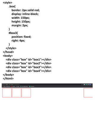 INTRODUCTIONS OF CSS