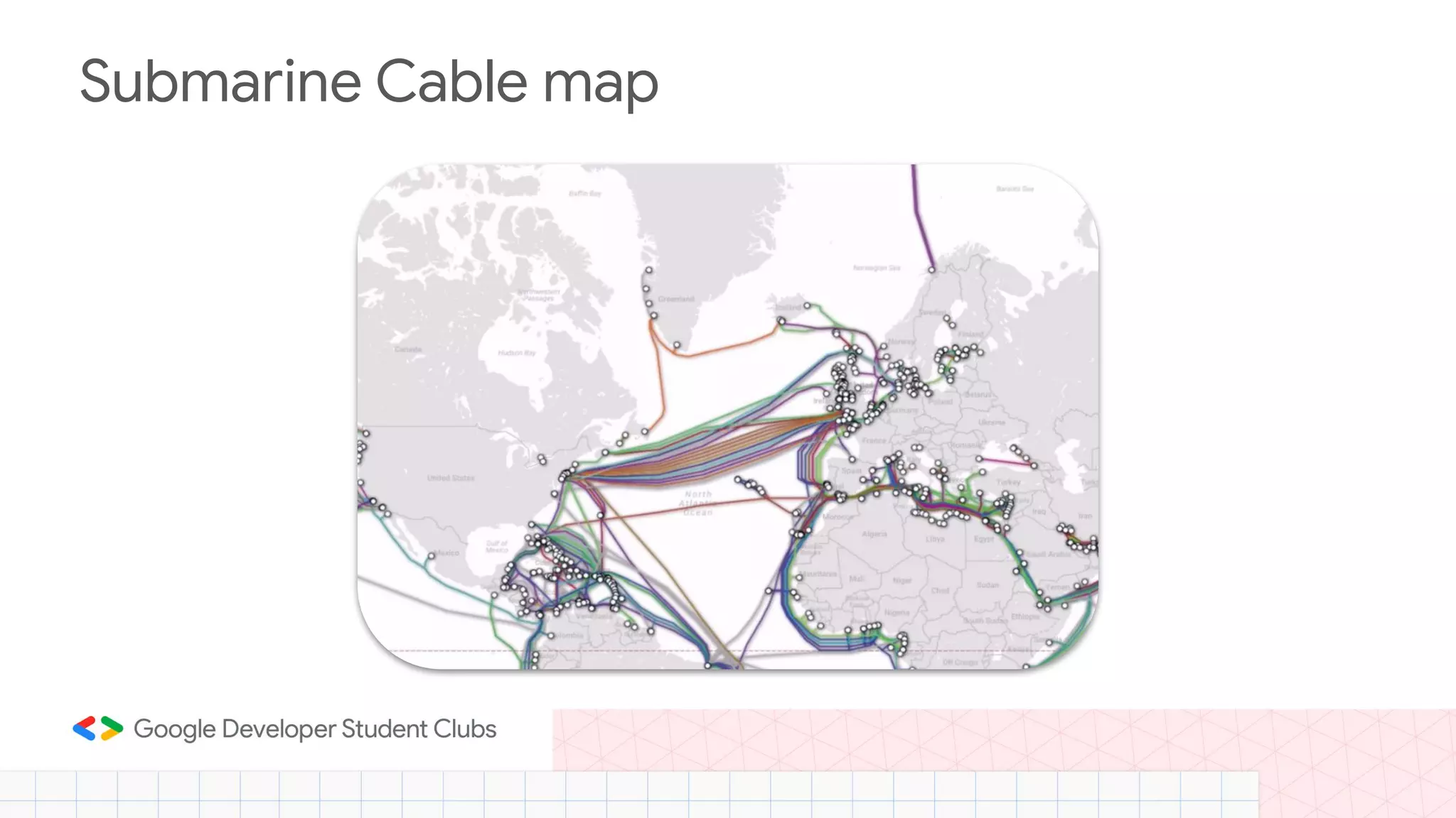 Submarine Cable map 