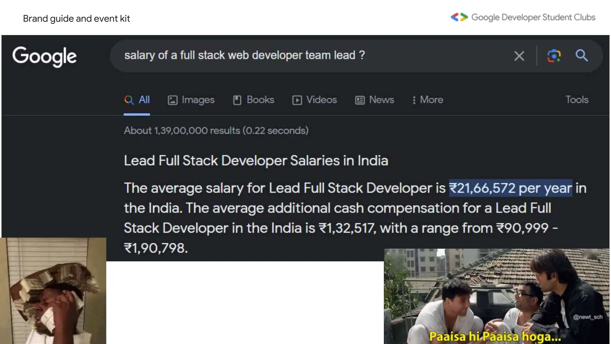 Brand guide and event kit
 
