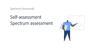 Spectrum Scorecards
Self-assessment
Spectrum assessment
 
