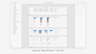Spectrum “Basic Elements” - 2017 Q2
 