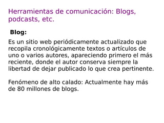 Creación y gestión de redes de centros y profesores. Influencia en el ámbito educativo. 