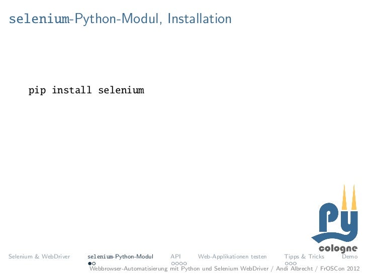 python install selenium mac python install selenium mac