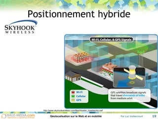 Positionnement hybride http://www.skyhookwireless.com/flash/loader_howitworks.swf 