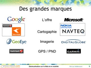 Des grandes marques L’offre Cartogaphie Imagerie GPS / PND 