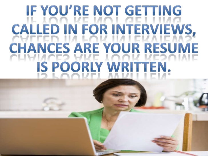 Expert resume writing 101