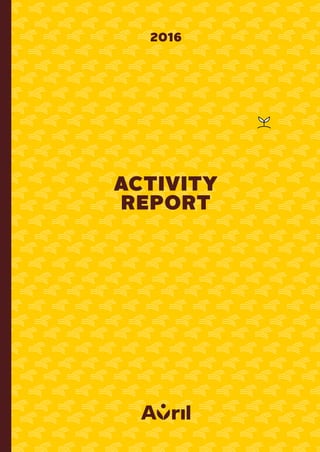 ACTIVITY
REPORT
2016
 