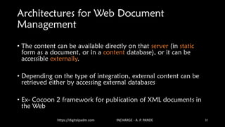 Web engineering- Web Application Architecture | PDF