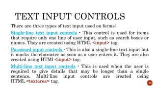 HTML Forms | PPTX