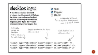 HTML Forms | PPTX