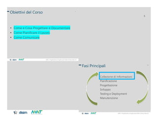 MWT– Progettazione di Applicazioni Web Henry Muccini
5
 
