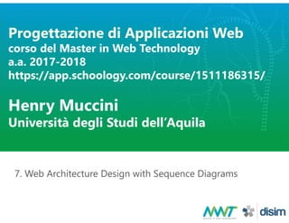 Progettazione di Applicazioni Web
corso del Master in Web Technology
a.a. 2017-2018
https://app.schoology.com/course/15111...