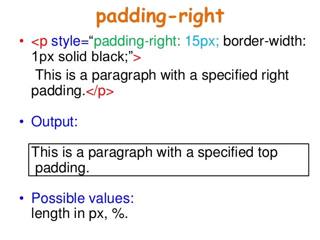 Html paragraph spacing padding - polarmertq