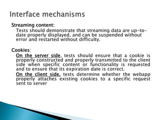 Web Engineering - Web Application Testing | PPTX
