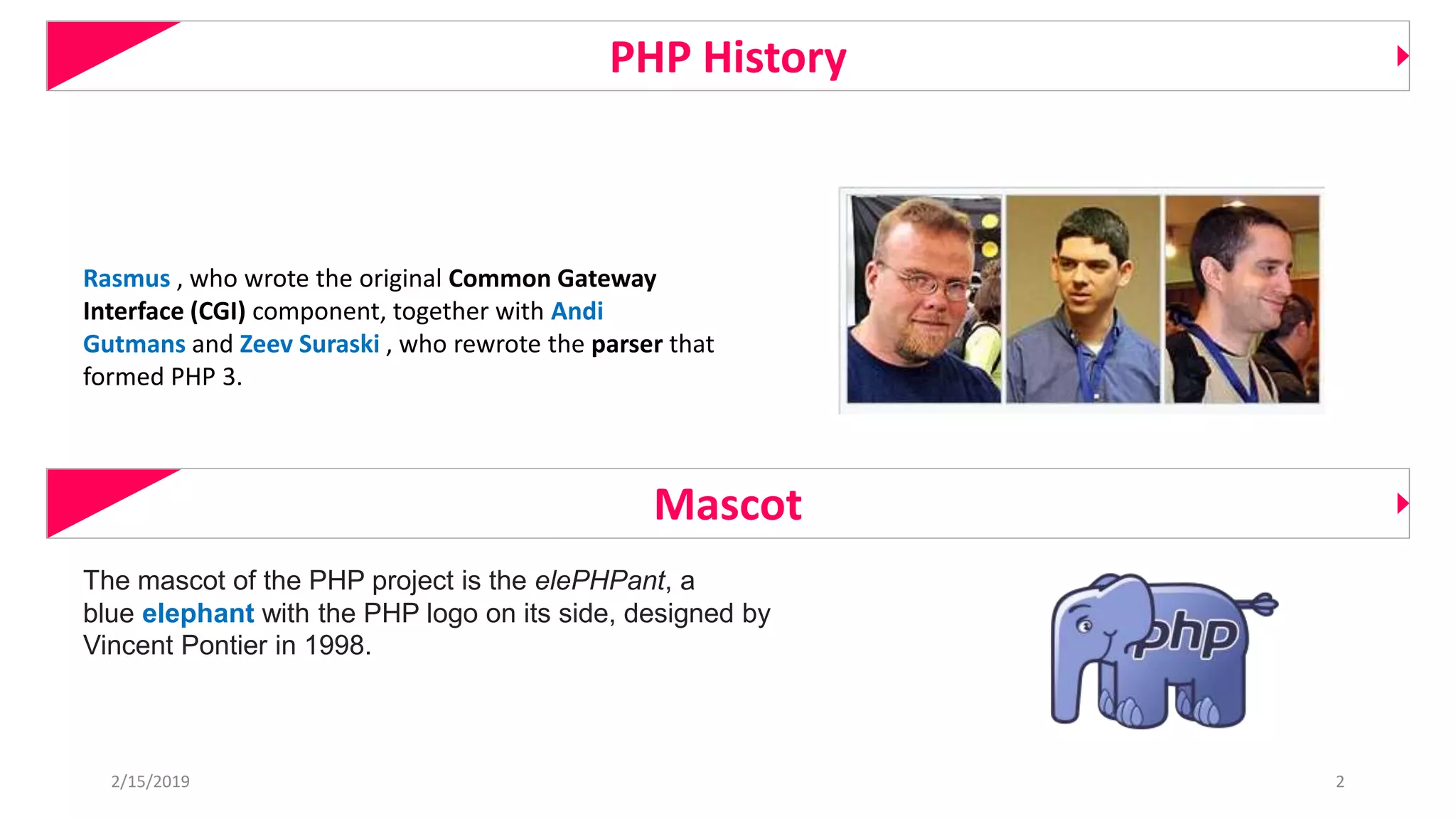 PHP Basic | PPT