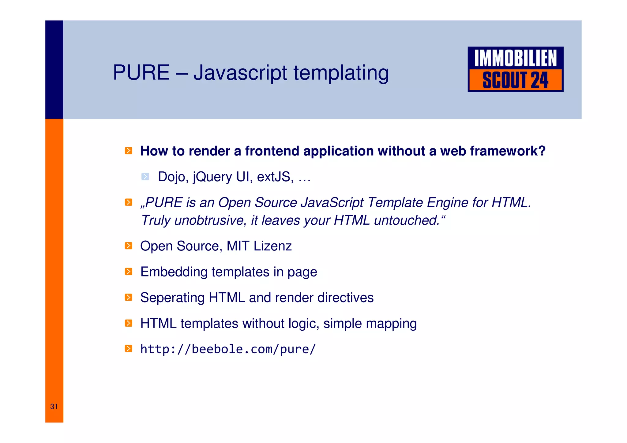 Berlin.JAR: Web future without web frameworks
