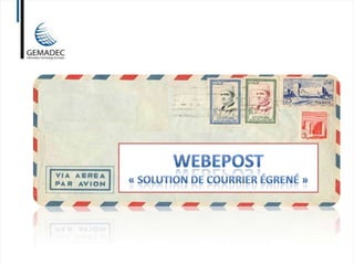 Webepost - courrier égrené