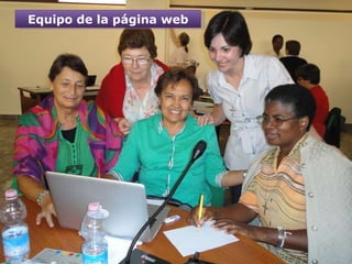 Equipo de la página web 