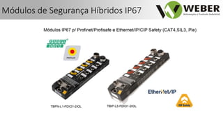 Módulos de Segurança Híbridos IP67
 
