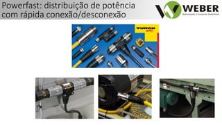 Powerfast: distribuição de potência
com rápida conexão/desconexão
 