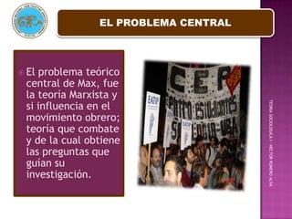 SOCIOLOGIA SUSTANTIVA La sociología para weber:TEORIA SOCIOLOGICA I - HECTOR ROMERO ALVAcausalidadcienciaMetodología individualista y subjetivista.Fue en contra de la sociología evolucionista.Comprensión interpretativa