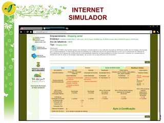 INTERNET
SIMULADOR
 