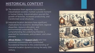 Alfred Weber's least cost theory on industrial location.pptx