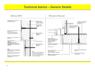 Technical Advice – Generic Details
12
 