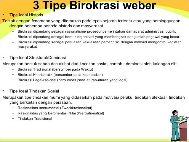 BIROKRASI RASIONAL  MAX WEBER