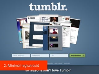 2. Minimál regisztráció
 