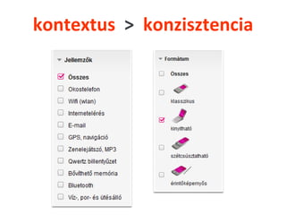 kontextus > konzisztencia
 